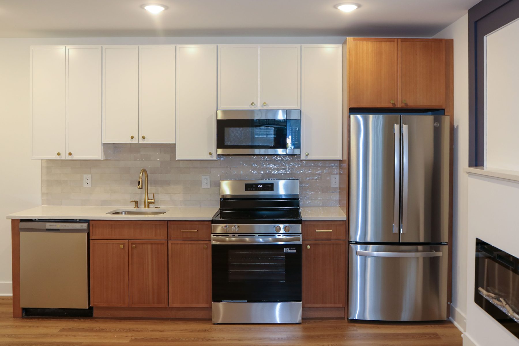 Chester project finishing details by Universal Marble & Granite