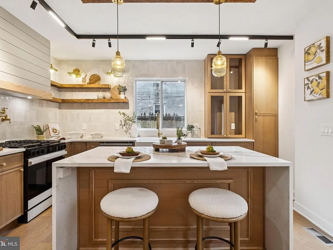 Granite countertop install in progress
