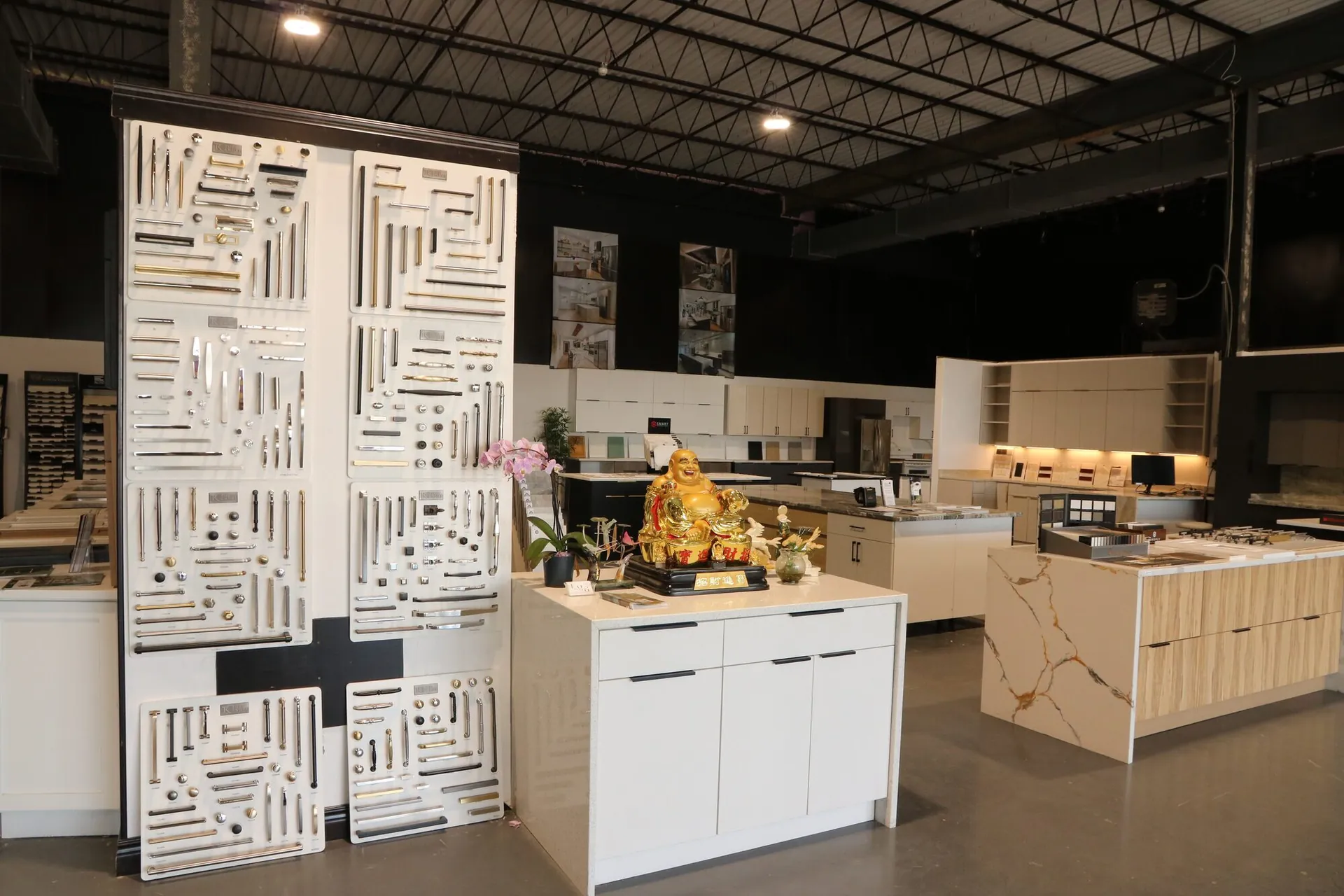 Inside the Universal Marble & Granite showroom in Philadelphia